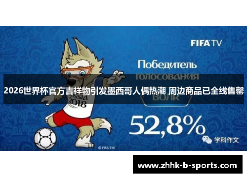 2026世界杯官方吉祥物引发墨西哥人偶热潮 周边商品已全线售罄